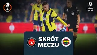 ADAM BUKSA KONTRA SEBASTIAN SZYMAŃSKI! Skr&oacute;t meczu FC Midtjylland - Fenerbahce I LIGA EUROPY