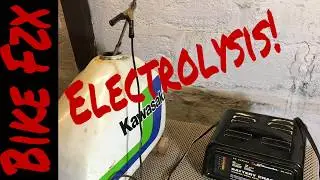 Electrolysis  Fuel  Tank  Clean  Out  -  Gas  Leak!