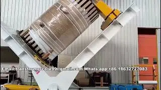 Tilter for Transformer Coils, winding and Mandrels 90&deg; &ldquo;YelloV&rdquo;,Tilting Table for Coil,Coil Turner
