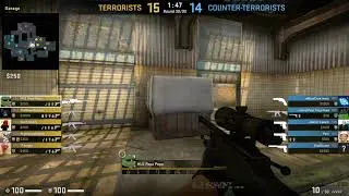 CSGO Cache: Insane AWP Headshot Wallbang No-Scope Through Smoke