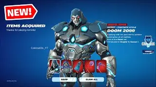 Fortnite X Marvel Rivals NEW Doom 2099 Skin, Galacta Staff Pickaxe, Rivaled Sailer Glider Showcase