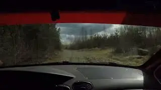 Finska Oy Rallisprint 10.5.2025 kierros 2 Ford Focus V1600 Jere Husso Teemu Husso
