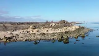Hammonasset State Park - Aerial Drone Footage - 4K UHD