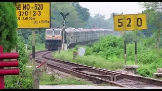 Amazing North East Frontier Railway : Furious UDL WDP4D with Kamrup Express Rattles past Kendukona