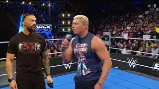 Cody Rhodes Talks About Roman Reigns on SmackDown | WWE Highlights