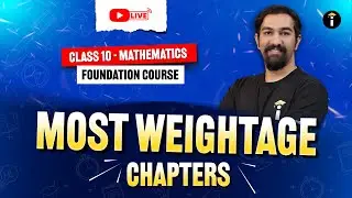 Crack the Most Weightage Math Chapters! LIVE @7PM with Karthik Sir