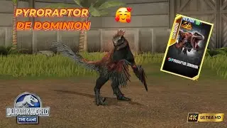 La copia F2P del PYRORAPTOR de DOMINION💪; An&aacute;lisis Eventos Semanales; Jurassic World The Game