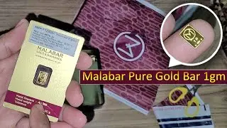 Malabar Gold & Diamonds 1Gm Gold Bar Review | Malabar Gold Coin | Malabar Gold Buyback Policy