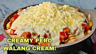 WALANG CREAM ANG GANITONG PASTA RECIPE! SOBRANG CREAMY PERO MADALING GAWIN! | Kusina ni Angel