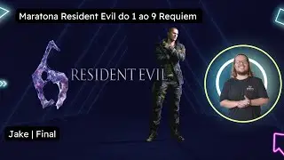 MARATONA RESIDENT EVIL 6 AO VIVO | Jake e Sherry vs. O CAOS TOTAL