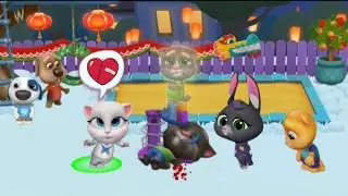 My Talking Tom Friends-AMONG US - R.I.P TOM @TalkingTom #talkingtom