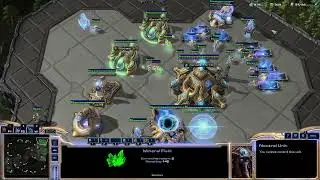 terran 2base all in can the protoss hold or? starcraft2 diamond league