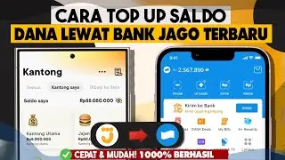 Cara Top up Saldo DANA Lewat Bank Jago | Transfer Bank Jago ke DANA