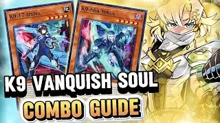 New Support New Combo Guide! Vanquish Soul K9 Deck | Yu-Gi-Oh! Master Duel Season 50 🔥