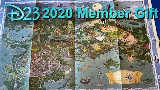 D23 Fantastic Worlds 2020 Member Gift Unboxing