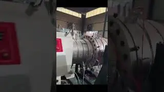 ID315-630mmTwin Screw PVC Rigid Pipe Plant / Twin Screw Rigid PVC Pipe Extrusion Machine Line