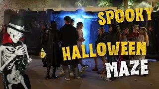Scary Haunted Maze Rental: Portable Inflatable Haunt House for Halloween Events in Los Angeles Area
