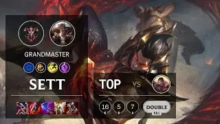 Sett Top vs Jayce - EUW Grandmaster Patch 11.18