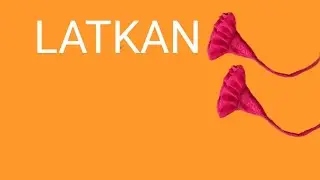 Blouse back neck Latkan design/ बनाने का आसन , तरीका