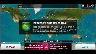 Plague inc on norm diff with bacteria