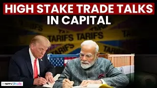 India-US Trade Talks Begin, Closed Door Talks With US Negotiator | US-India Trade Talks