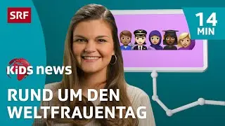 SRF Kids News: Internationaler Frauentag – Von Feminismus bis Frauenstadtrundgang | Kindervideos