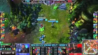 FNC vs MIL EU LCS W5D2 Spring Split 2014