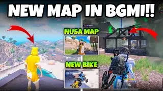 NEW NUSA MAP GAMEPLAY & FEATURESIN BGMI🔥COMING IN BGMI??