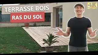 Terrasse bois RAS DE SOL