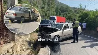 &ldquo;Benzi&rdquo; p&euml;rplaset me murin n&euml; aksin Lezh&euml;-Kallmet, plagoset r&euml;nd&euml; shoferi | ABC News Albania