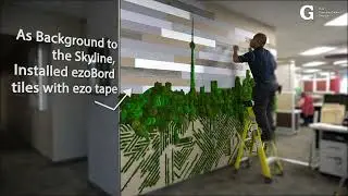 From Blank Wall to Biophilic Beauty: Moss Wall Install Timelapse
