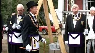Cornerstone Laying Ceremony, Waitsfield Vermont