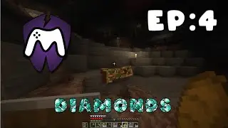 Let's Play: Minecraft EP4 DIAMONDS ||  Vanilla++ (Ather+Twilight Forrest+Distant Horizons)