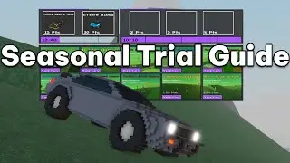''Guide on this weeks Season Trails'' Pixel Drive Roblox