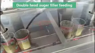 L&iacute;nea autom&aacute;tica de llenado y envasado de polvo de electrolitos en latas, frascos y botellas