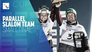 Austria 3 vs. Italy 2 | Small Final | Parallel Slalom Team | Piancavallo | FIS Snowboard