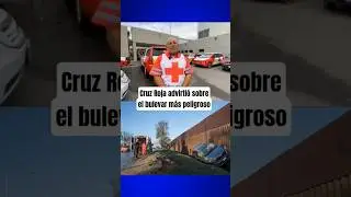 Cruz Roja advirti&oacute; sobre el bulevar m&aacute;s peligroso