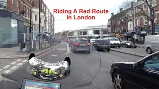 Motorcyclists Using bus lanes in the UK.