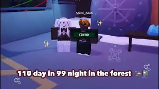 Surviving 110 Days in 99 Nights in the Forest (ASMR Gameplay)🫧