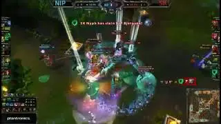 NIP Bjergsen Diana VS SK Ocelote Zed Epic Highlights   EU LCS W9D3 Summer 2013 HQ