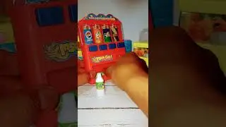BEVERAGE VENDING MACHINE TOY #asmr #satisfying #toymachine #toys