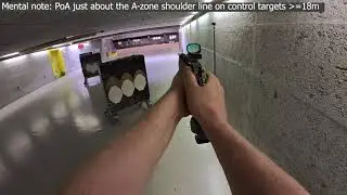 IPSC Handgun Training - 4 Drills on narrow transitions &  long distance shots