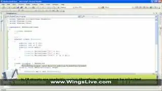 Visual C Sharp Net 2008 WingsLive com