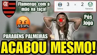  🤡 FLAMENGO COM A M&Atilde;O NA TA&Ccedil;A! PARAB&Eacute;NS SOCIEDADE ESPORTIVA PALMEIRAS! P&Oacute;S JOGO: GRE 3x2 PAL 