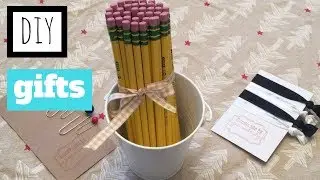 3 Easy DIY Teacher Gift Ideas Using School Supplies