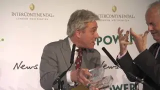 John Bercow presents the Practical Politics Book of the Year award to Anthony King & Ivor Crewe