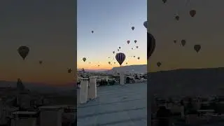 Cappadocia, le mongolfiere. Uno spettacolo