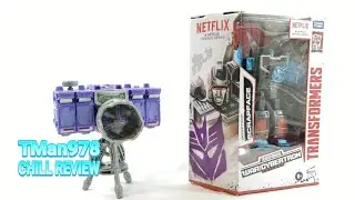 Netflix Transformers WFC Scrapface Siege Refraktor CHILL COMPARISON REVIEW