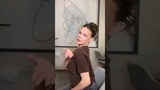 Сочетание гладкости и текстуры в одном высоком пучке #hairstyle #hairtok #hairtutorial #hair #beauty