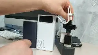 POWER BANK 50000мАч WOW!, обзор с алиэкспресс 2022 г, тест мультиметром, измерение веса, распаковка